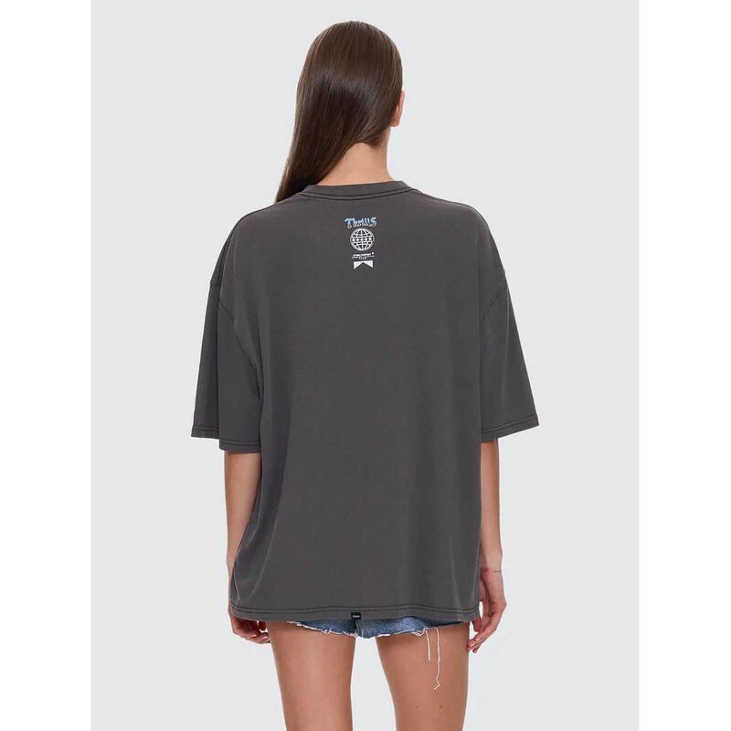 Thrills Run For The Hills Oversized Tee image number 1